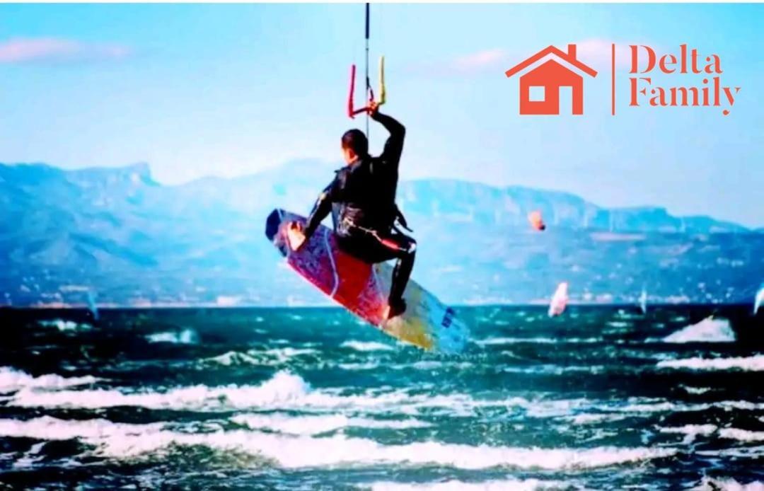 Els Muntells Deltafamily ¡ Barbacoa,Piscina, Wifi Chromecast !! 아파트 외부 사진